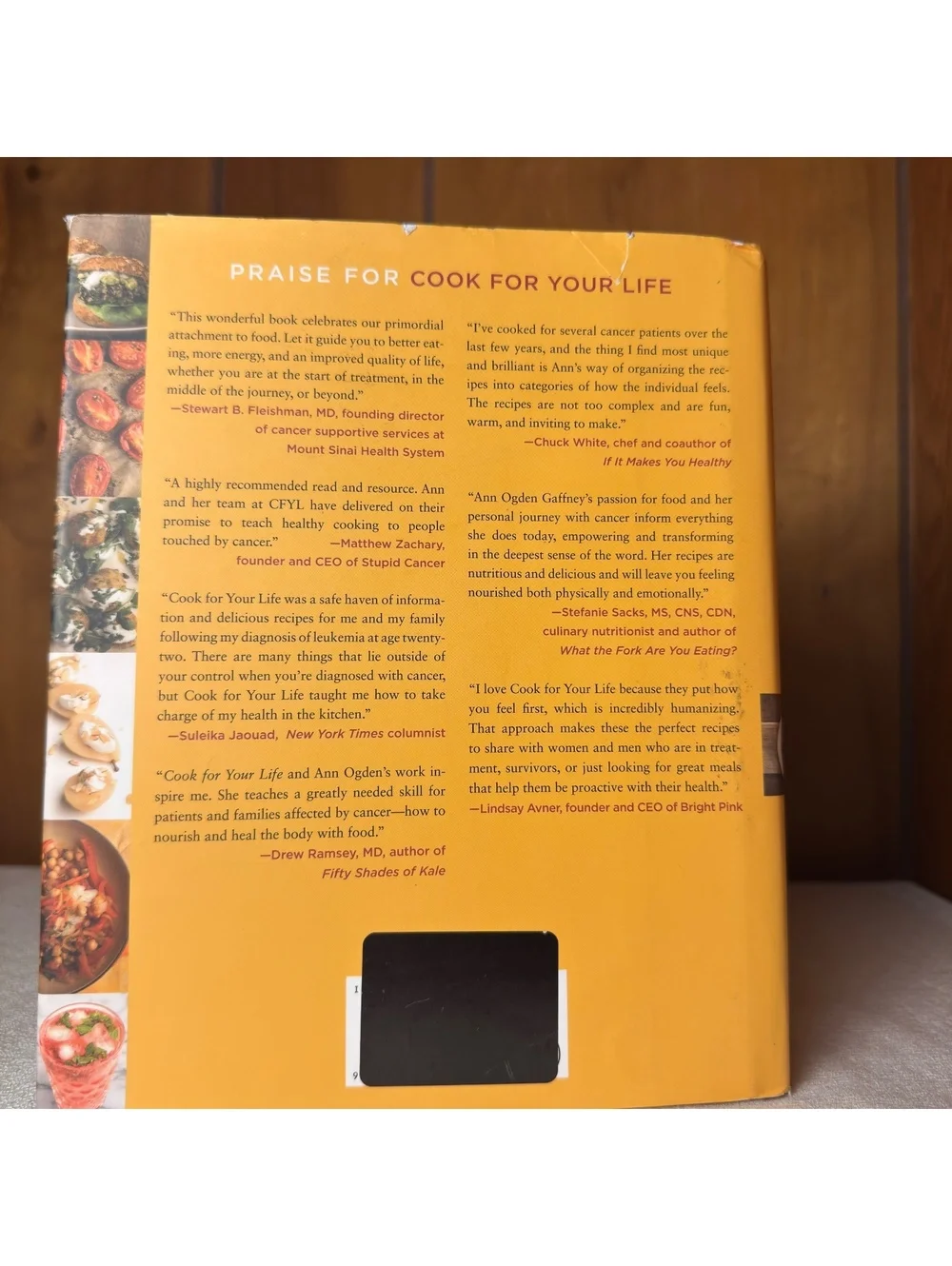 Cook for Your Life Cookbook Ann Ogden Gaffney Cancer Treatment Recipes Hardcover